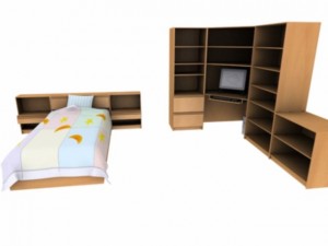 kinder room Model 3D