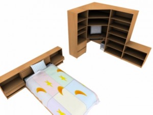 kinder room Model 3D