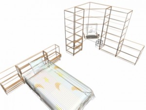 kinder room Model 3D