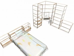 kinder room 3D Model