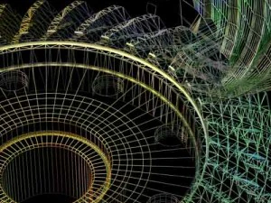 roda mahkota Model 3D