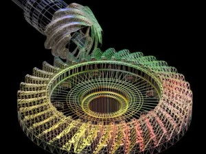 roda mahkota Model 3D