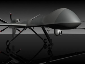 predator b uav drone 3D Model