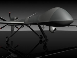 predator b uav drone Modelo 3D