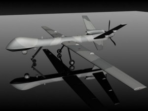 predator b uav drone 3D Model