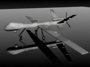 roofdier b uav drone 3D Model