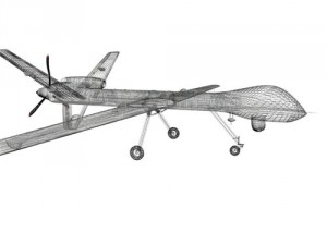 predator b uav drone 3D Model