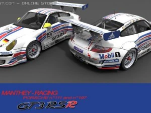 पोर्शे 997 जीटी3 आरएसआर 3D मॉडल