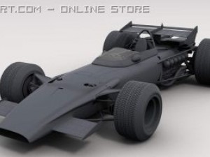 ferrari f1 312b Modèle 3D