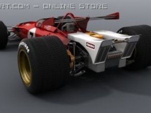 ferrari f1 312b Modèle 3D