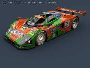 mazda 787b lemans 1991 3D-Modell