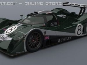 bentley exp speed 8 2001 3D Model