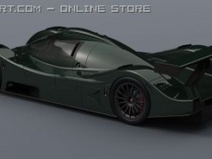 bentley exp speed 8 2001 Modèle 3D
