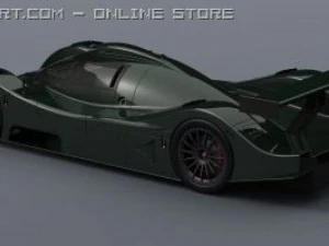 bentley exp speed 8 2001 3D Model
