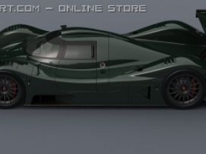 bentley exp speed 8 2001 Modèle 3D
