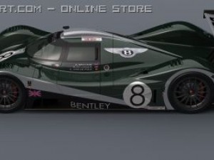 bentley exp speed 8 2001 Modèle 3D