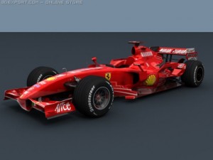 ferrari f2007 3D-Modell