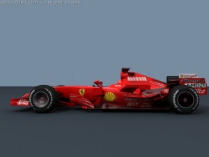 ferrari f2007 3D-Modell