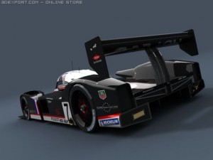 peugeot 908 lm 2007 Modelo 3D