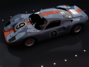 ford gt40 3D Model