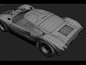 ford gt40 3D Model