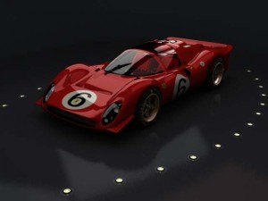 ferrari 330 p4 1967 3D Model