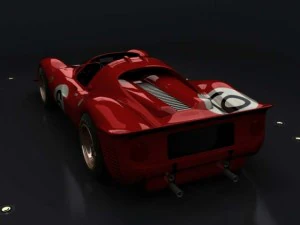 ferrari 330 p4 1967 3D Model