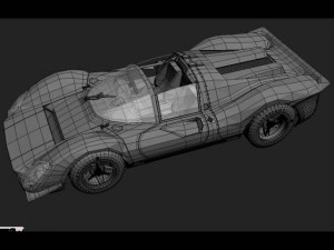 ferrari 330 p4 1967 Modèle 3D