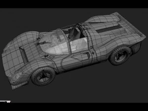 ferrari 330 p4 1967 3D Model
