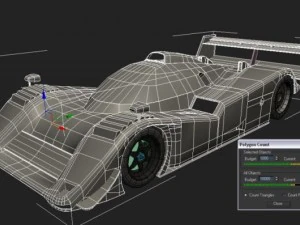jaguar xjr 14 lemans 3D Model