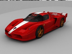 ferrari fxx 3D Model
