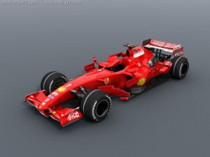 ferrari f1 f2008 3D Model