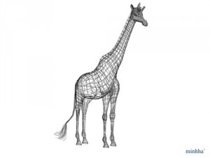 giraffe 3D Модель