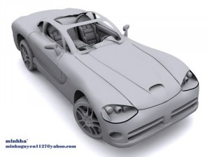 viper rt-10 Model 3D