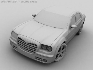 chrysler 300c 3D-Modell