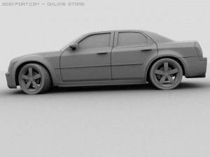chrysler 300c 3D-Modell
