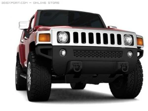 hummer h3 3D Model