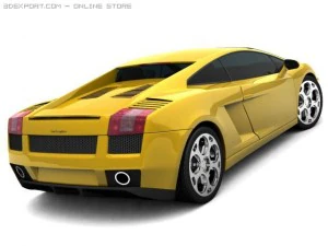 Lamborghini Gallardo 3D Modell