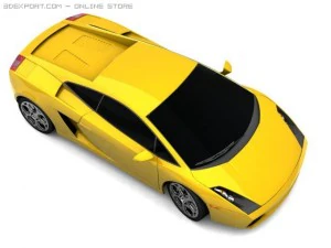 Lamborghini Gallardo 3D Modell