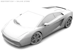 Lamborghini Gallardo 3D Modell