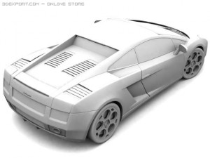lamborghiny galardo 3D Модель
