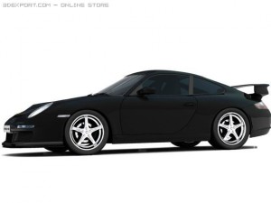 porsche 911 gt3 (2007) 3D Модель
