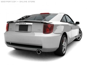toyota celica gt s 3D Модель