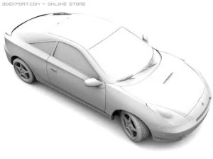 toyota celica gt s 3D Model
