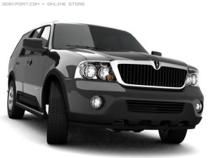 lincoln navigator 3D Модель
