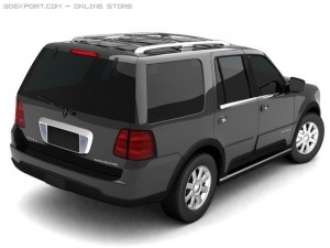 lincoln navigator 3Dモデル