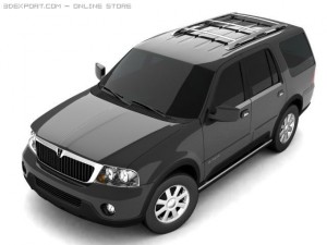 lincoln navigator 3Dモデル