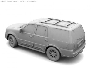 lincoln navigator 3Dモデル