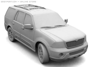 lincoln navigator 3D Model