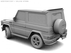 mercedes  benz g320 Model 3D